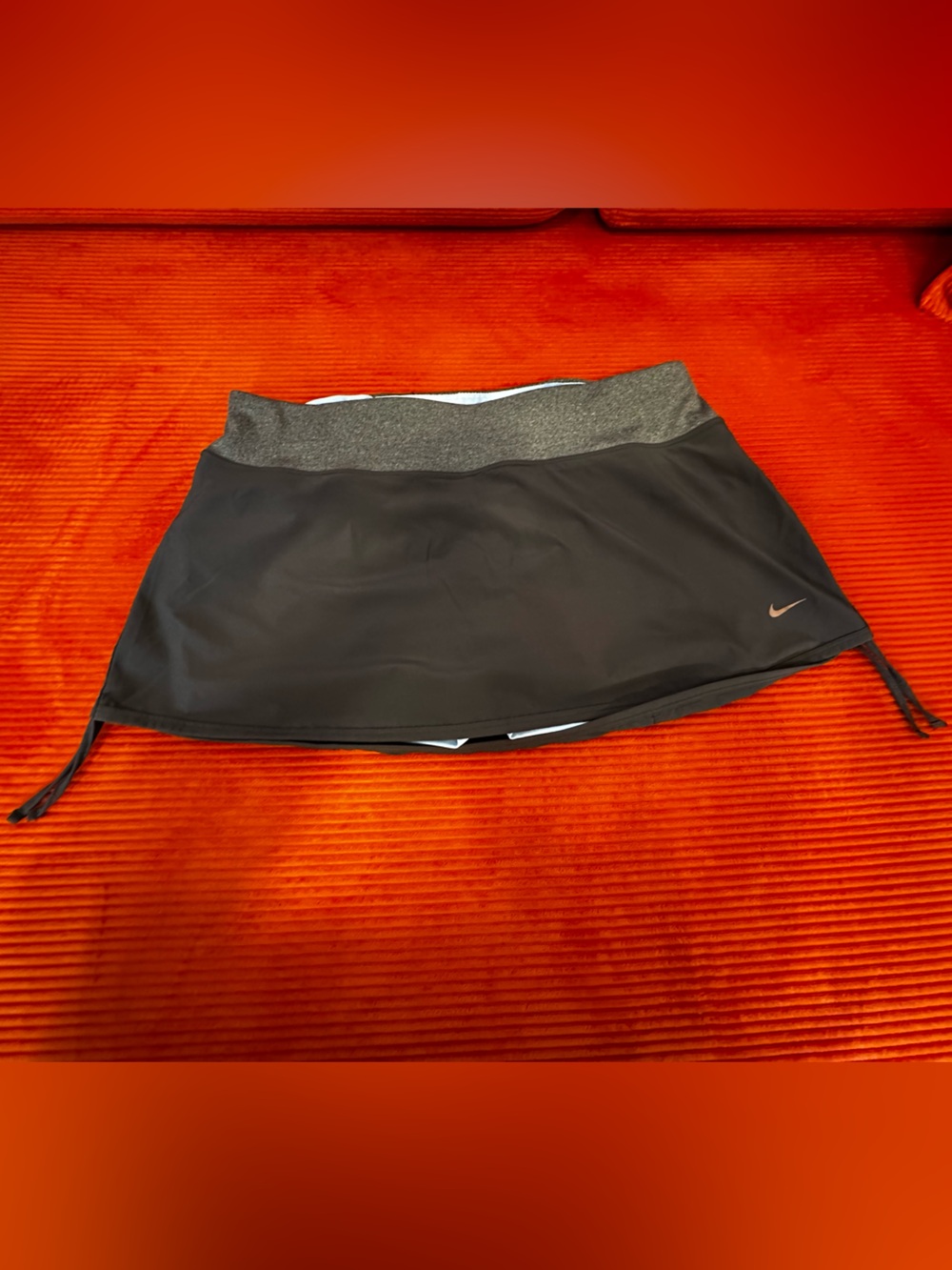 Nike Charcoal Gray Athletic Skort